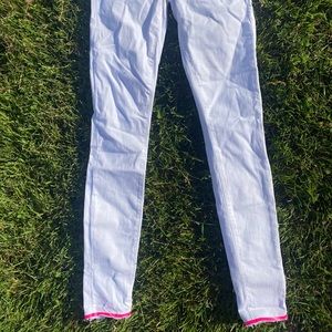 Earnest Sewn White Skinny Jeans Designer 25